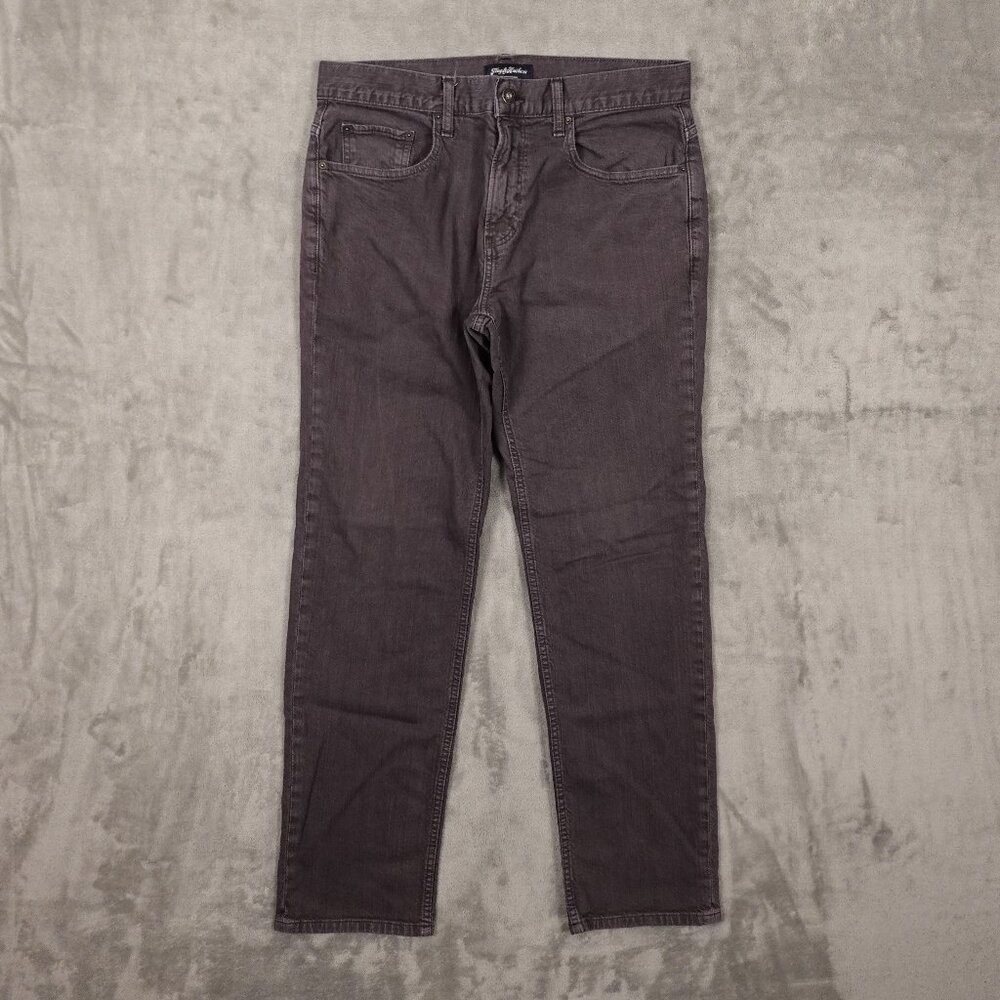 Flag and Anthem jeans‎ Nashville Straight men's 32x32 gray black